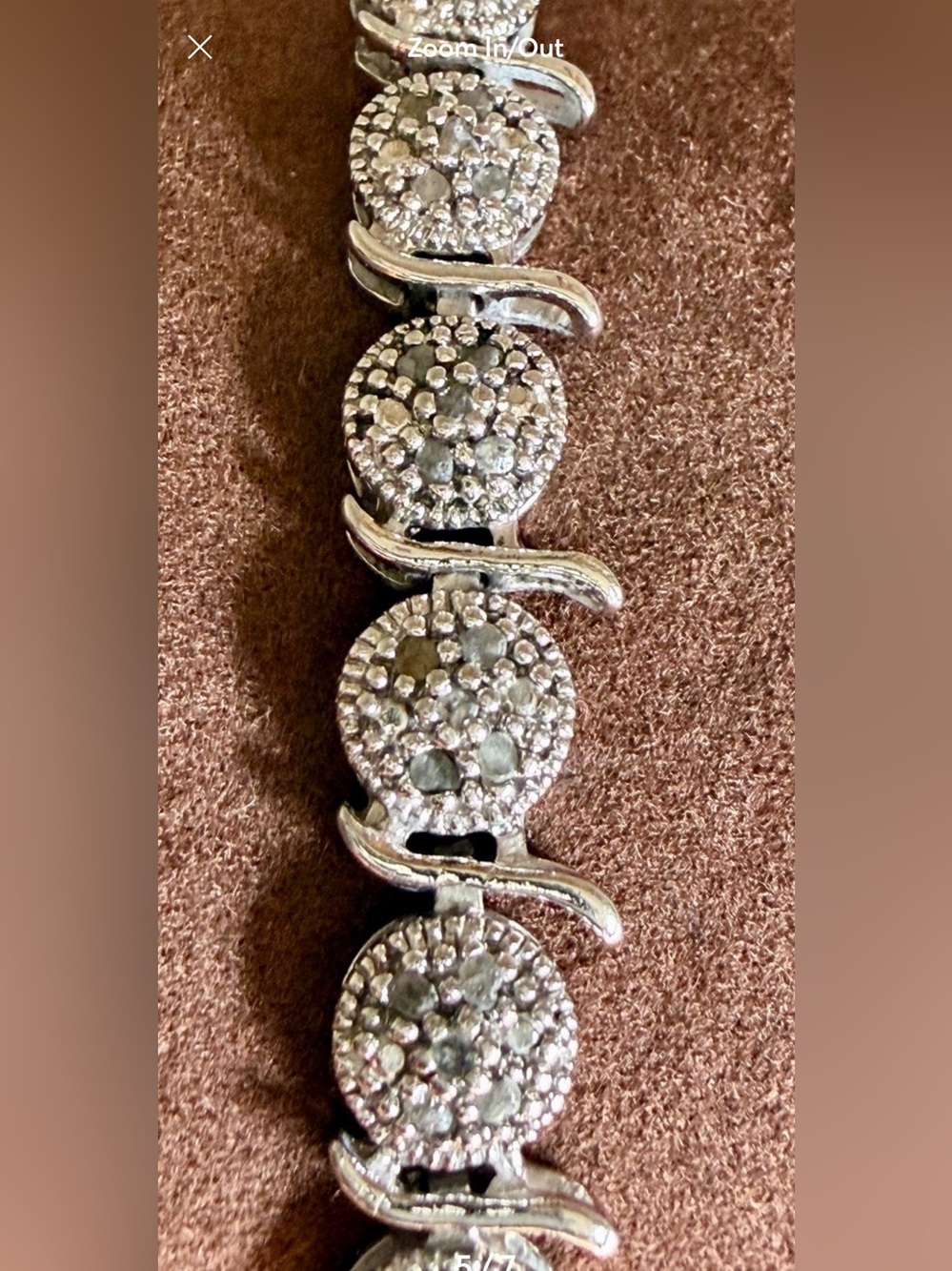Sterling Silver Tennis Bracelet